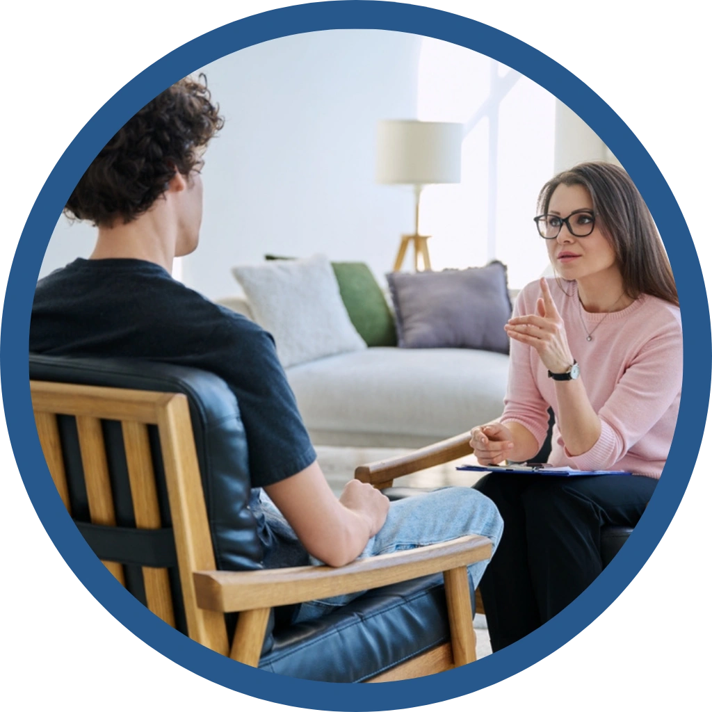 NDIS participant in a Positive Behaviour Support session with Behaviour Bridge in Perth WA